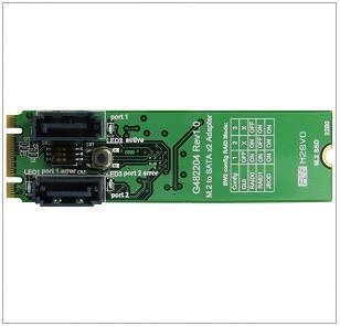 B + M Notch to SATA 7 Pin x2 Raid Card B+M Notch to SATA 7 Pin x2 Raid Card